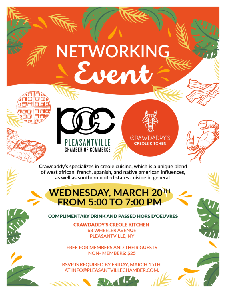 Member Networking Event, Wednesday, March 20, 5-7pm