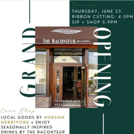 The Raconteur Ribbon Cutting poster - June 23, 2022
