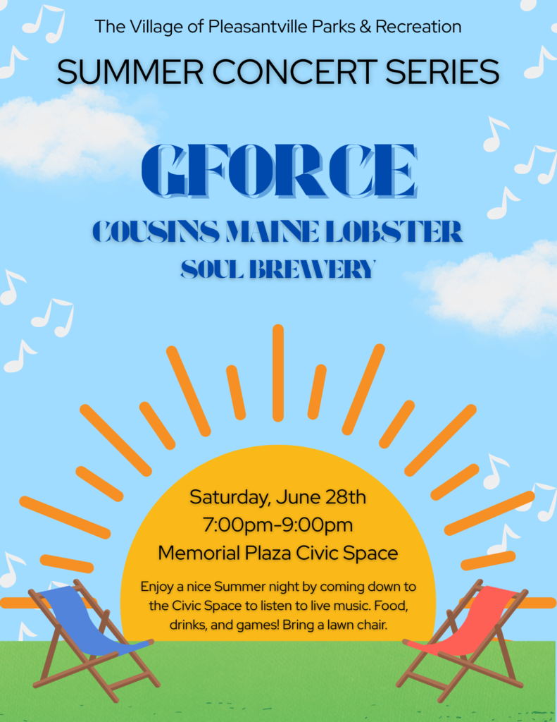 Pleasantville Concert 6/27/26