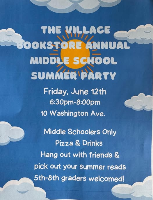 The Village Bookstore Event 06-12-26