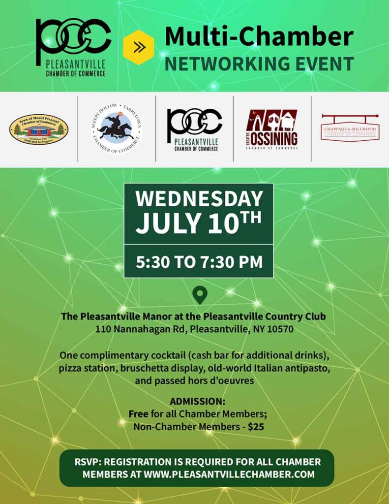 Multi Chamber Networking Event poster